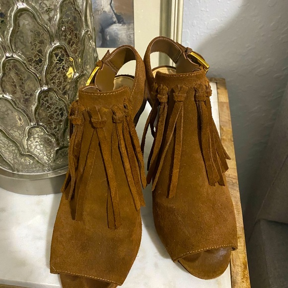 Beautiful Brown suede shoes Michael Kors Sz 6 - Picture 6 of 6